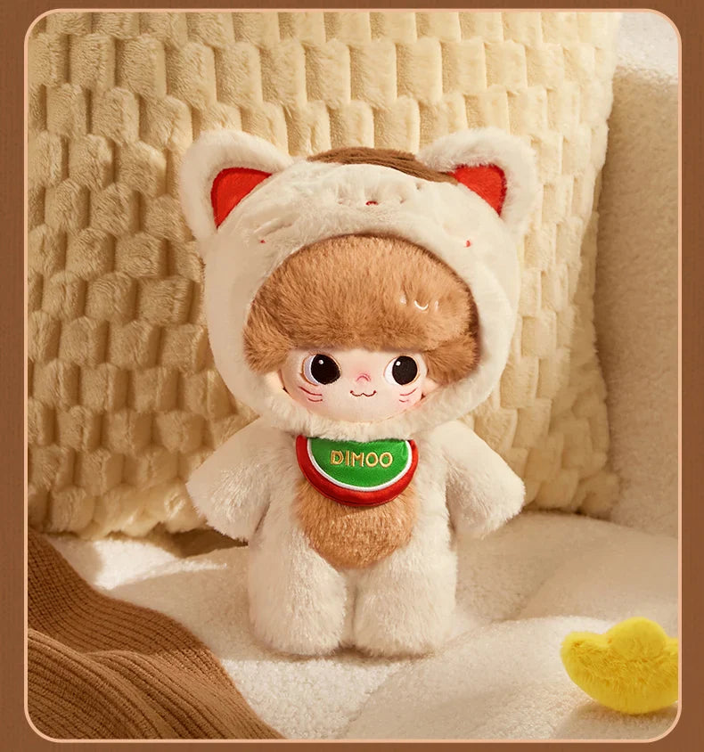 Genuine Pop Mart Dimoo Weaving Wonders Series - 20cm Doll Animals - Tophatter Daily Deals