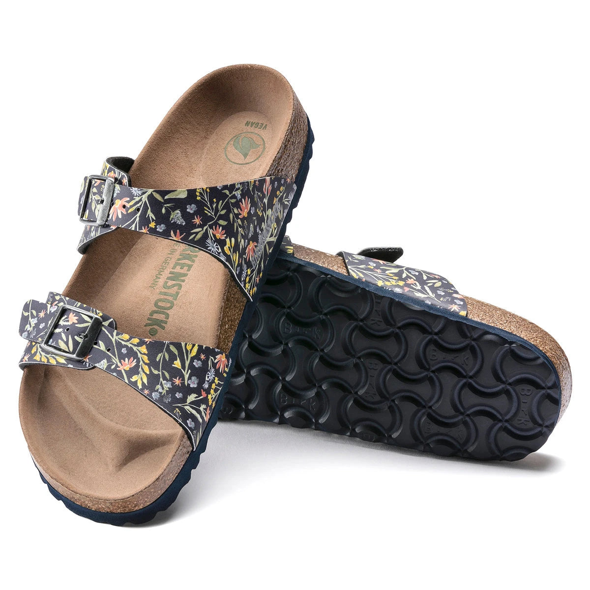 Birkenstock Women's Sydney Vegan Birko-Flor Sandals Footwear - Tophatter Daily Deals