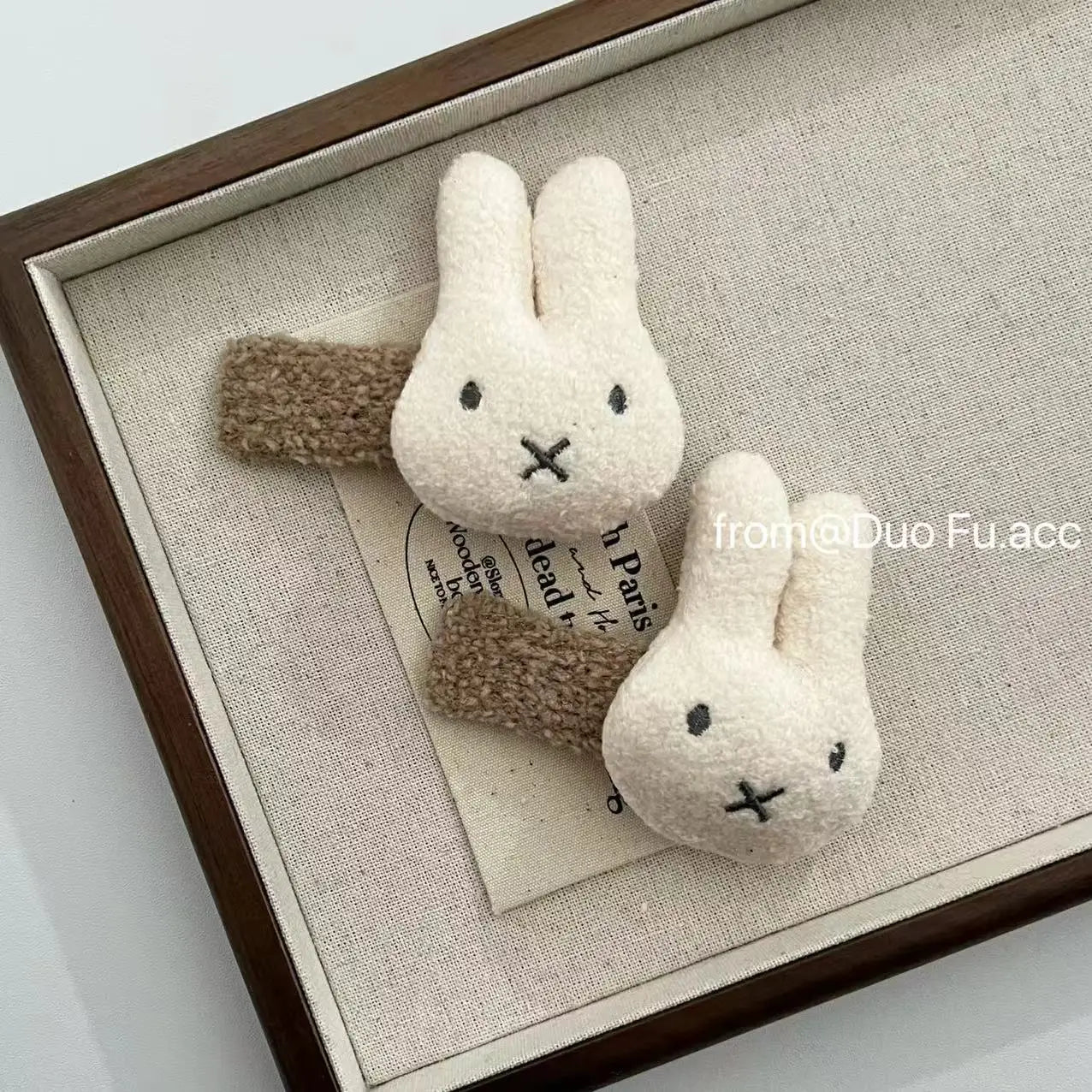Miffy Plush Hairclip Set Animals - Tophatter Daily Deals