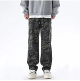 Oversized Men’s Cargo Jeans - Baggy Straight Denim Wear - Tophatter Daily Deals