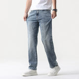 Oversized Men’s Wide Leg Jeans - Straight Lyocell, Casual - Tophatter Daily Deals