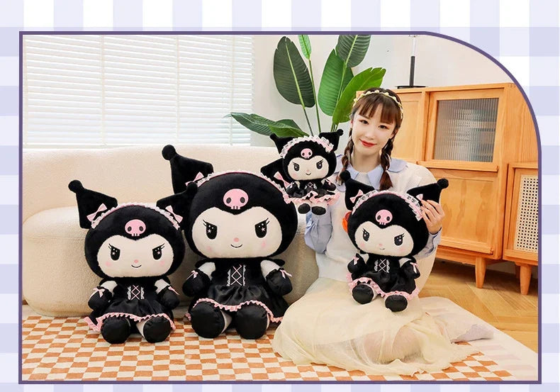Sanrio Kuromi Plush Kawaii Cute Little Devil Plush Anime - Tophatter Daily Deals
