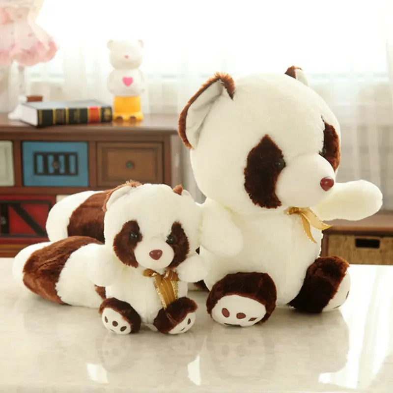 Raccoon Plush Toy Long Tail Bear Huge Animals - Tophatter Daily Deals