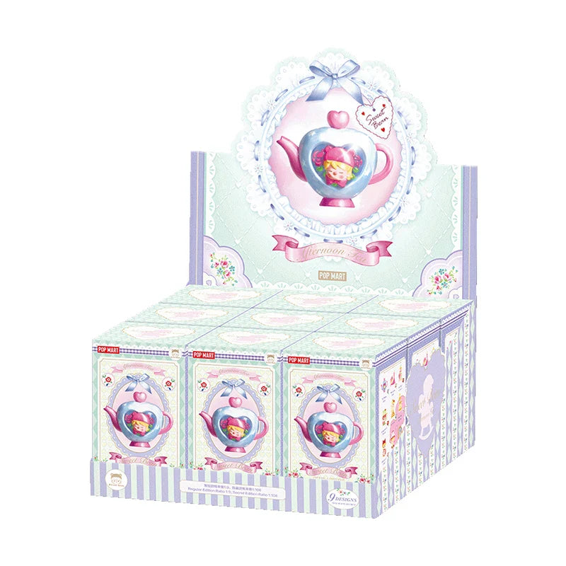 Genuine Pop Mart Sweet Bean Afternoon Tea Series Blind Box Figurine Full Set of 9 Boxes Food - Tophatter Daily Deals
