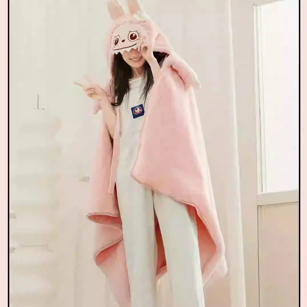 Genuine Pop Mart The Monsters Labubu Mokoko Sweetheart Series Paradise Limited Plush Blanket Mythical - Tophatter Daily Deals