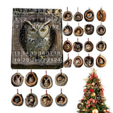 Advent Calendar Cat Countdown Hanging Tree Ornaments - Tophatter Daily Deals