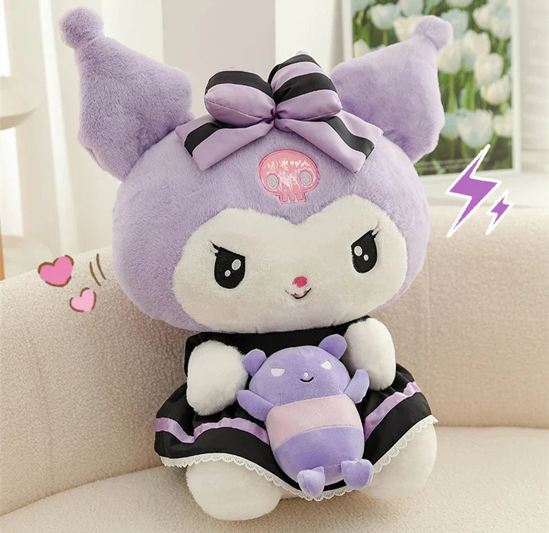 Kawaii Sanrio Purple Kuromi Cute Little Devil Plush Toy Anime - Tophatter Daily Deals