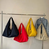 Lightweight Versatile Women Shoulder Bag - Slouchy Nylon - Tophatter Daily Deals