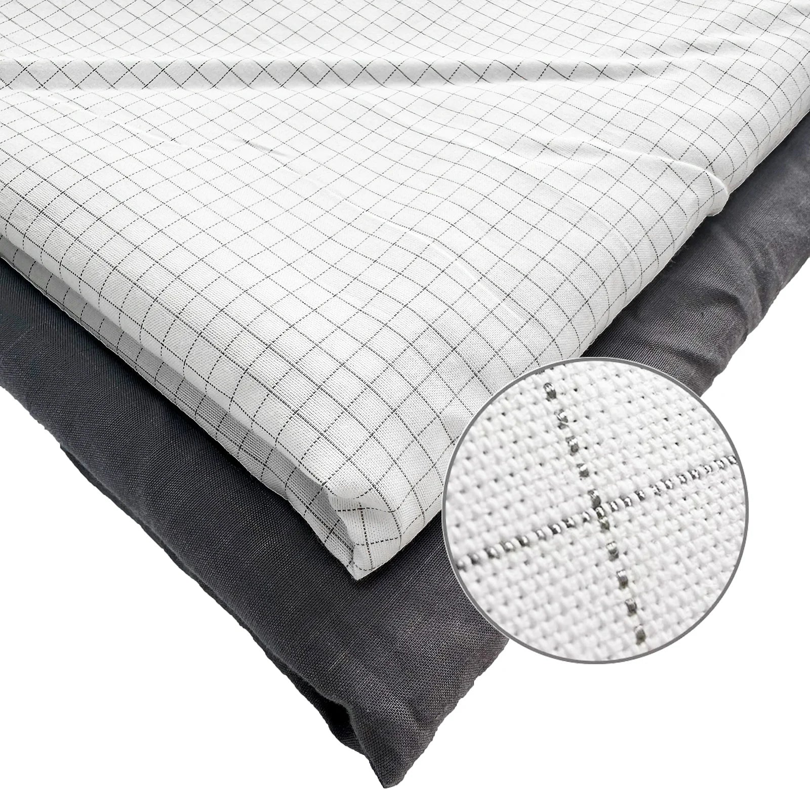 Earthing Fitted Sheet Ten Percent Silver Fiber Grounding - Tophatter Daily Deals