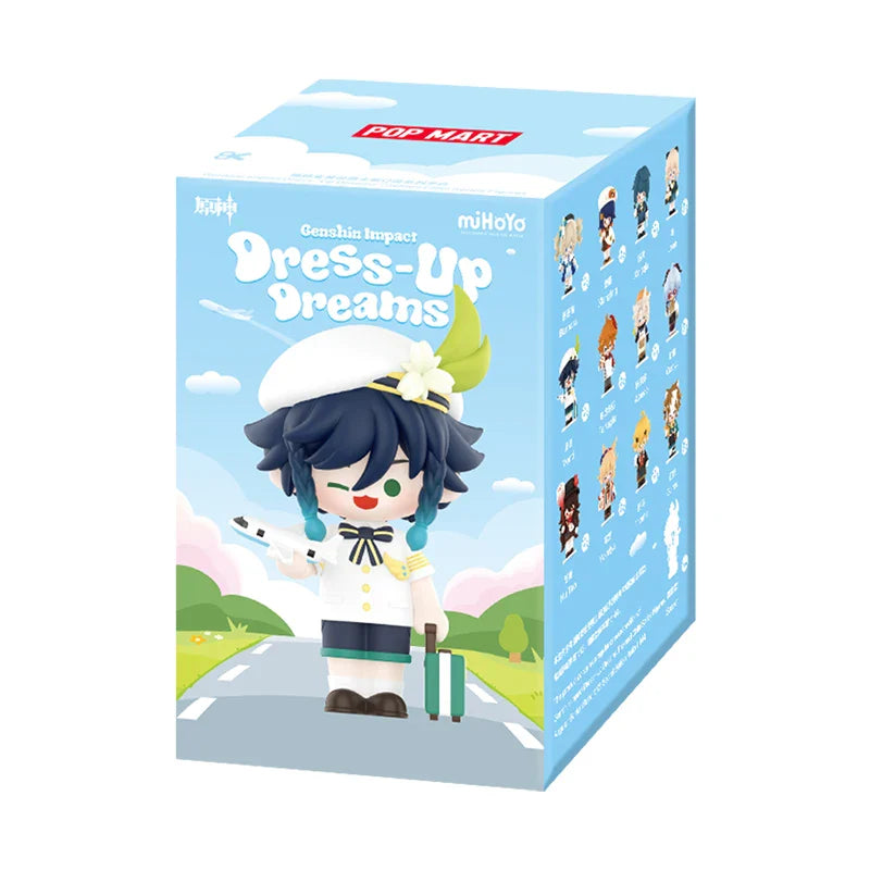 Genuine Pop Mart Genshin Impact Dress-Up Dreams Themed Chibi Series Figures Blind Box 1 Unopened Blind Box Anime - Tophatter Daily Deals