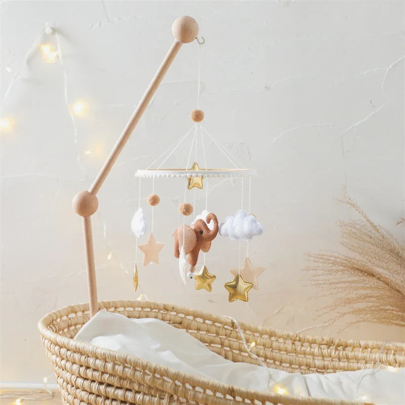 Hot Air Balloon Crib Mobile Newborn Sensory Toys Soothing - Tophatter Daily Deals