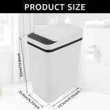 Touchless Automatic Trash Can 12L Sensor Kitchen - Tophatter Daily Deals
