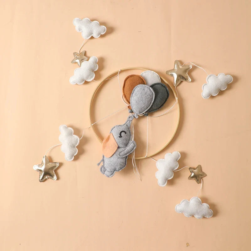 Baby Crib Mobile Wooden Nursery Newborn Sensory Toys PDZ154802 - Tophatter Daily Deals