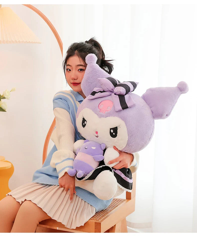 Kawaii Sanrio Purple Kuromi Cute Little Devil Plush Toy Anime - Tophatter Daily Deals