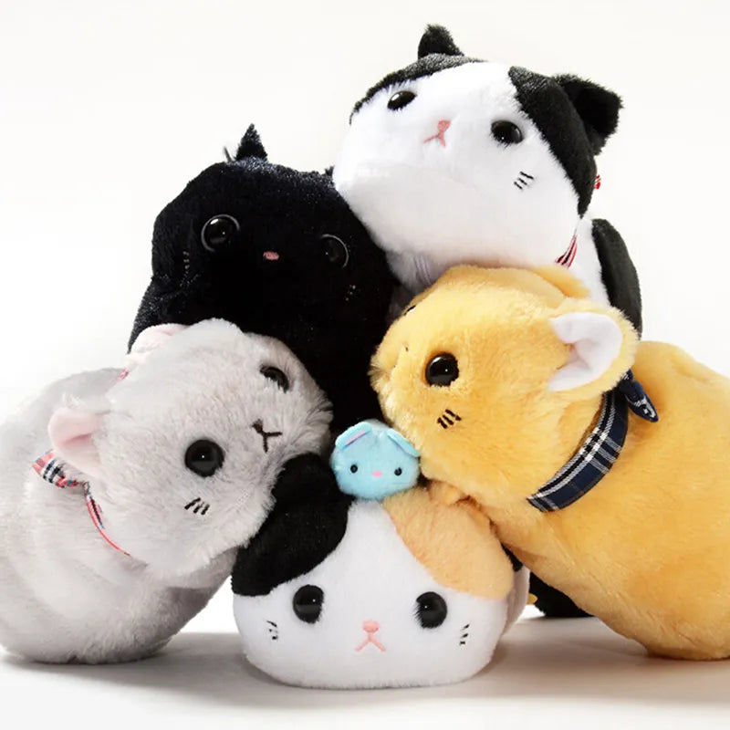 Pencil Case Kawaii Plush Cat Bags For Stationery Neko Animals - Tophatter Daily Deals