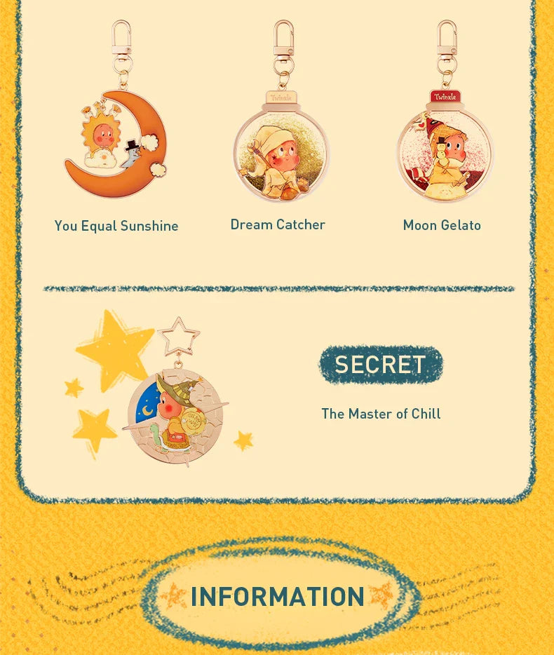 Genuine Pop Mart We are Twinkle Twinkle Series - Pendant Blind Box Outer Space - Tophatter Daily Deals