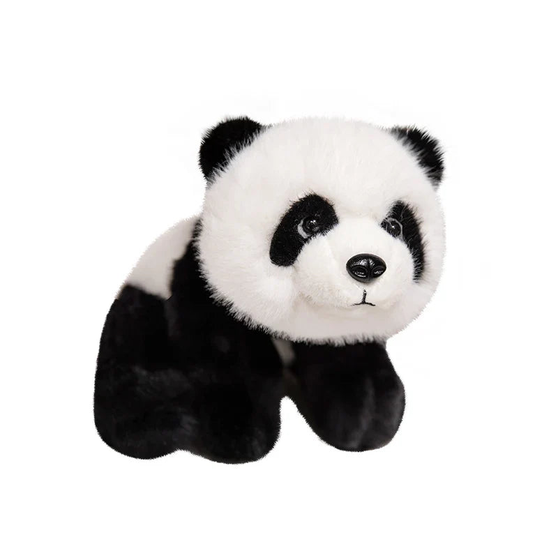 Realistic Weighted Baby Panda Plush Doll Christmas Gift - Tophatter Daily Deals