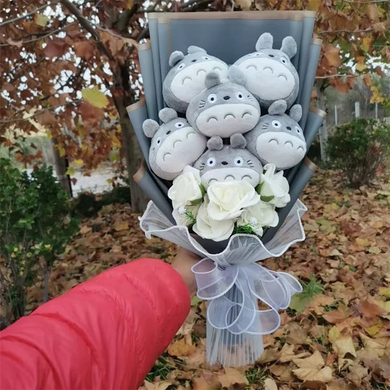 My Neighbour Totoro Plush Bouquet Flowers Anime - Tophatter Daily Deals