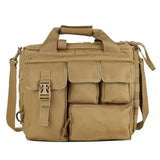 Tactical MOLLE Shoulder Bag Oxford Handbag Khaki Duffel Bags - Tophatter Daily Deals