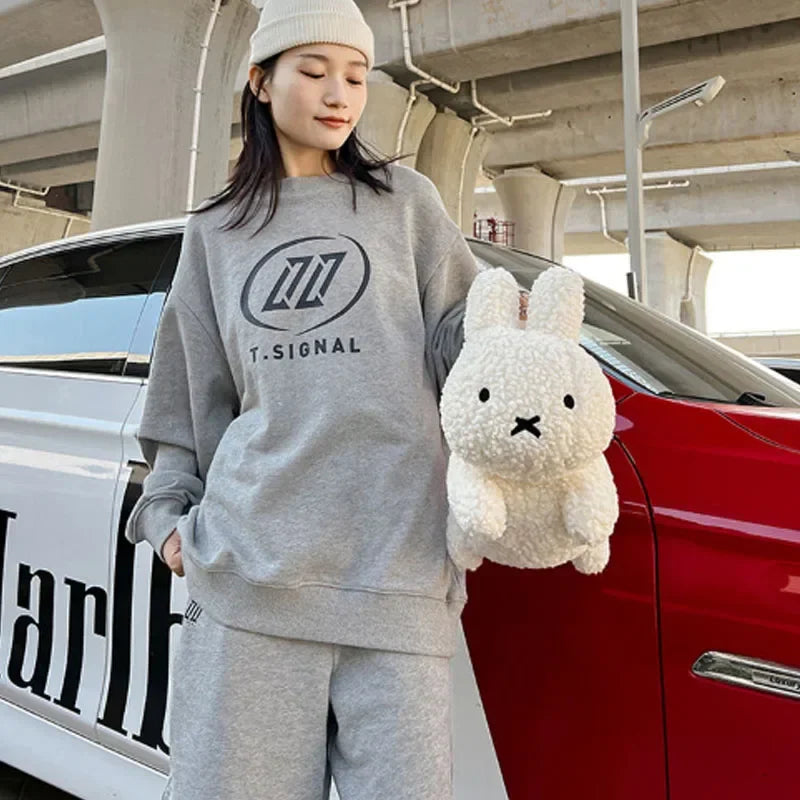 Miffy Fluffy Plush Shoulder Bag Animals - Tophatter Daily Deals