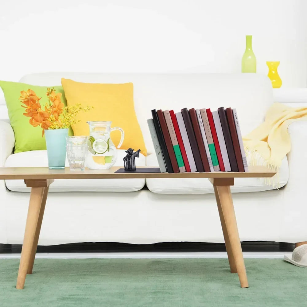 Master Yoda Bookend Sturdy Book Support Table Desk Decoration Classic Character Book Holder for Men Women Movie Fans 1PCS - Tophatter Daily Deals