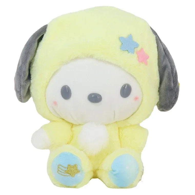 Sanrio Limited Collection Kuromi Cinnamoroll My Melody Plush Toy Kawaii Pochacco (Little Twin Stars) - 12cm 10-15CM Animals - Tophatter Daily Deals