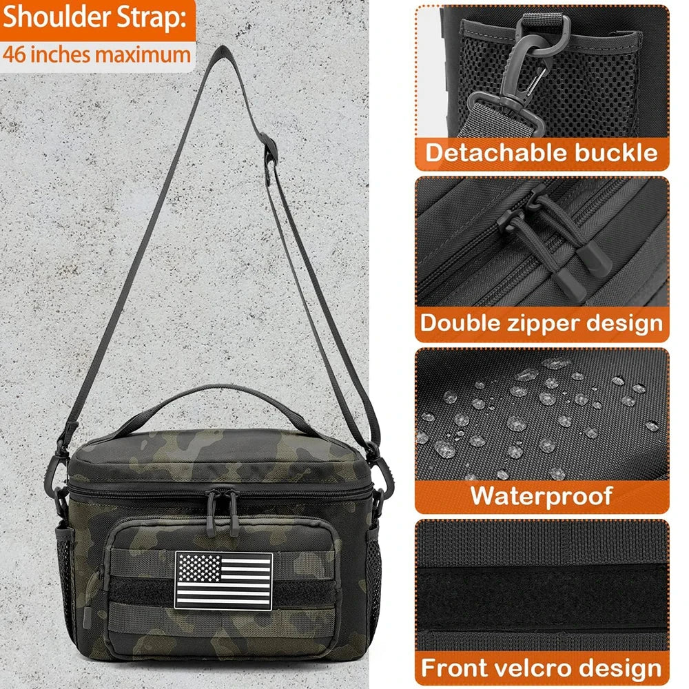 Outdoor Crossbody Travel Bag Duffel Black Duffel Bags - Tophatter Daily Deals