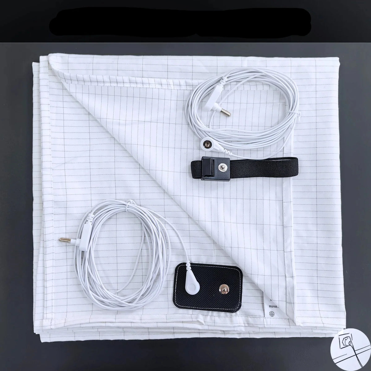 Earthing Bed Sheet Conductive Silver Antistatic Sheet - Tophatter Daily Deals
