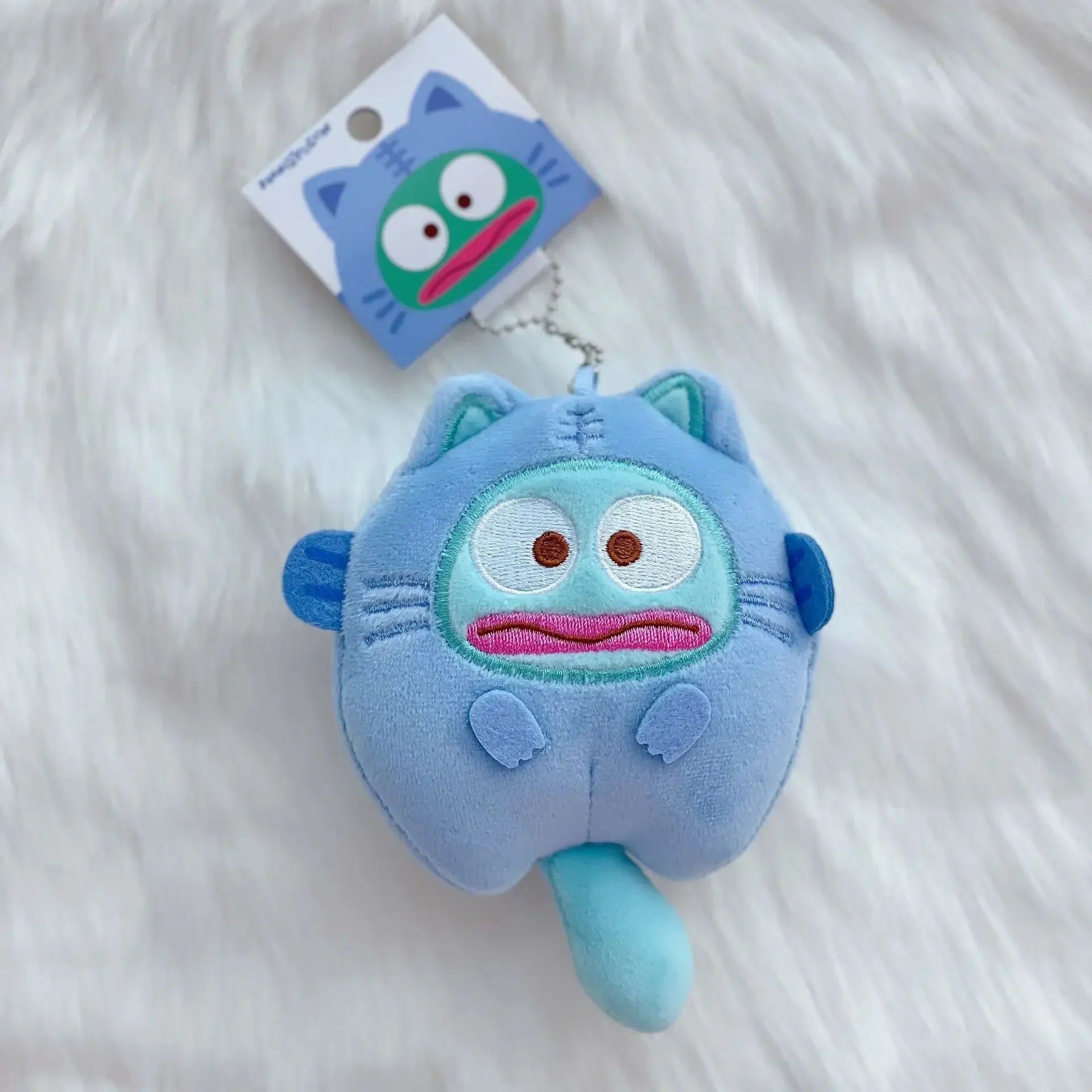 Sanrio Limited Collection Kuromi Cinnamoroll My Melody Plush Toy Kawaii Hangyodon Keychain - 10cm 10-15CM Animals - Tophatter Daily Deals