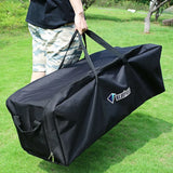 150L Foldable Travel Storage Bag Black Duffel Bags - Tophatter Daily Deals