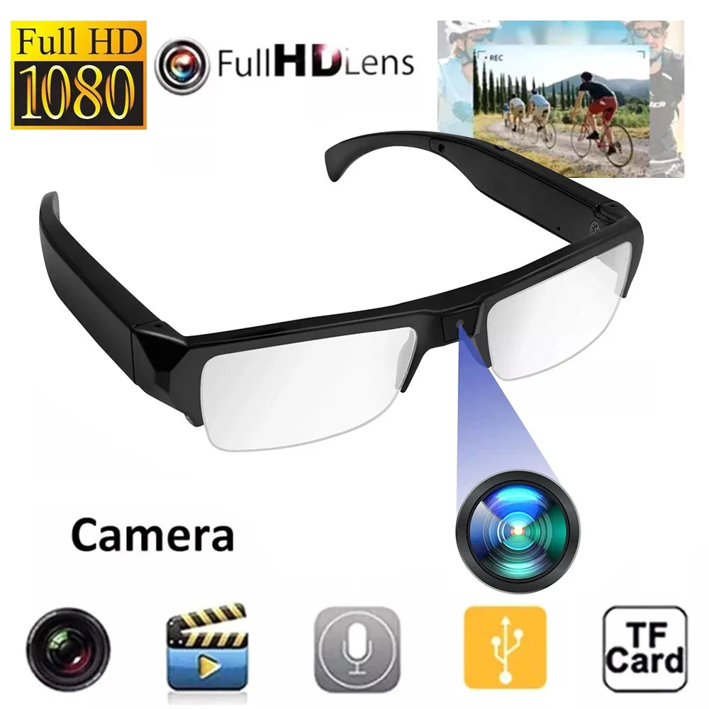 1080P Mini Camera Smart Glasses Portable Sports Glasses - Tophatter Daily Deals