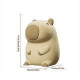 Capybara Silicone Night Light USB Rechargeable Timing Dimming Animals - Tophatter Daily Deals