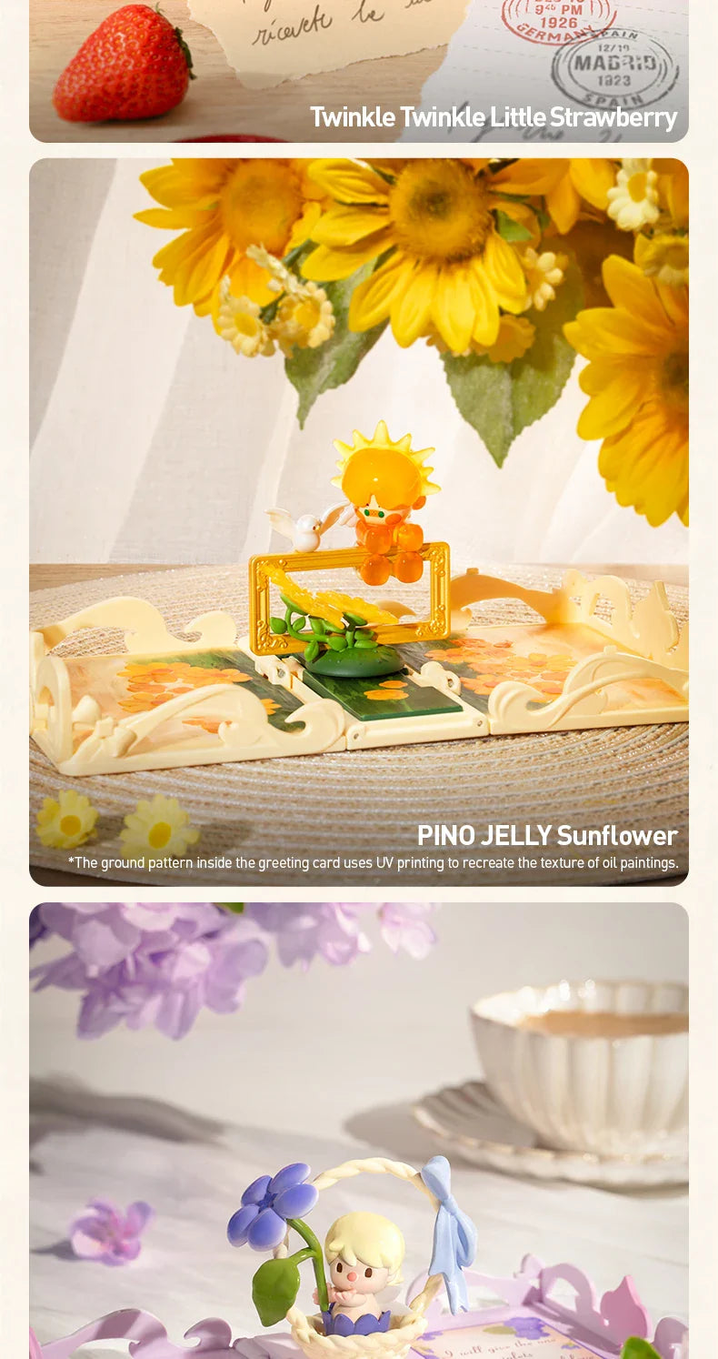 Genuine Pop Mart Gift For You Greeting Card Series Scene Sets Blind Box Figure Animals - Tophatter Daily Deals