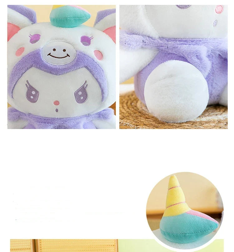 Sanrio Kuromi Unicorn Plush Toy Anime - Tophatter Daily Deals