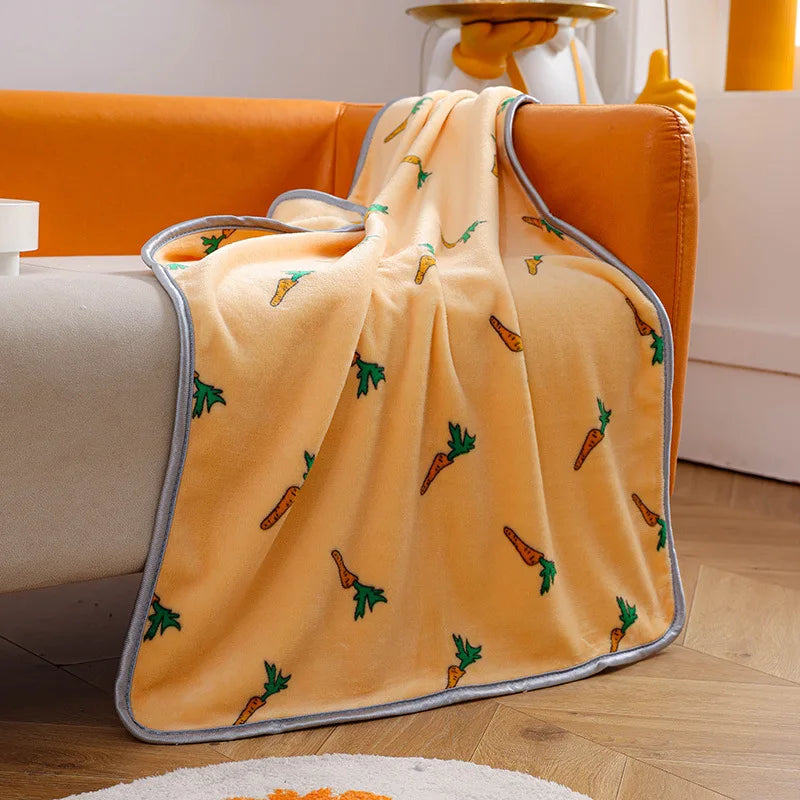 Miffy Throw Blanket Fleece Animals - Tophatter Daily Deals