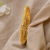 Gold Plated Bangles Luxury Arabic Wedding Bracelet - Tophatter Daily Deals