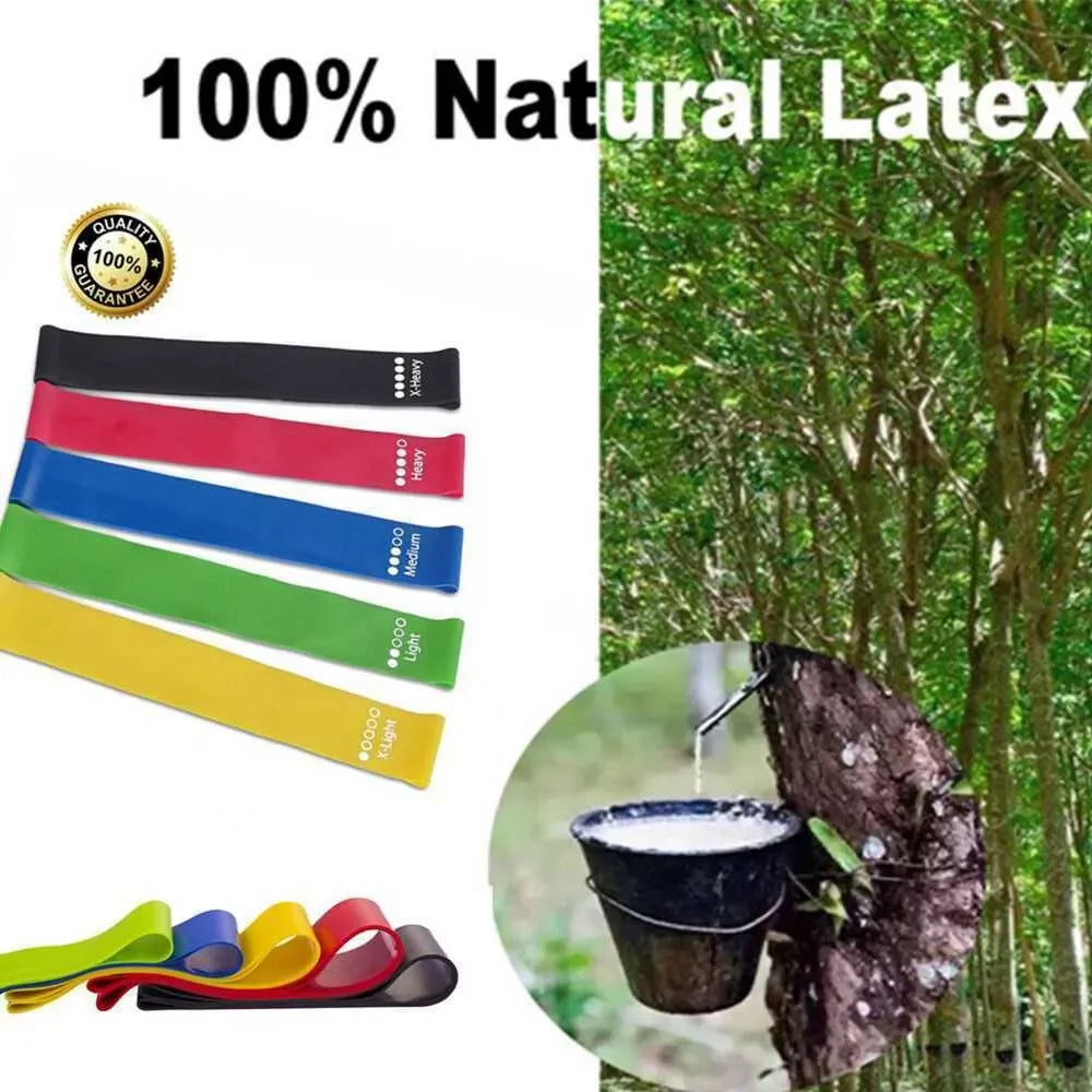 Resistance Bands Set TPE Workout Bands Home Fitness - Tophatter Daily Deals