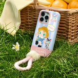Genuine Pop Mart Baby Molly & Baby Tabby Series - Phone Case For iPhone 16 Pro / 16 Pro Max Animals - Tophatter Daily Deals