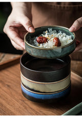 Rice Bowl 4.5 Inch Ceramic Japanese Bowl Fall 2025 Gift - Tophatter Daily Deals