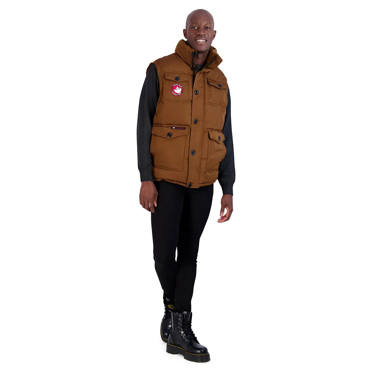 Canada Weather Gear Men's Puffer Vest Vests - Tophatter Daily Deals