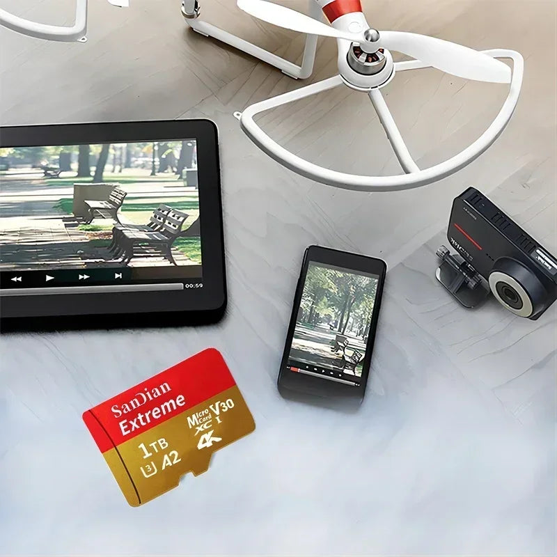 1TB MicroSD Card UHS I Class 10 High Speed Storage - Tophatter Daily Deals