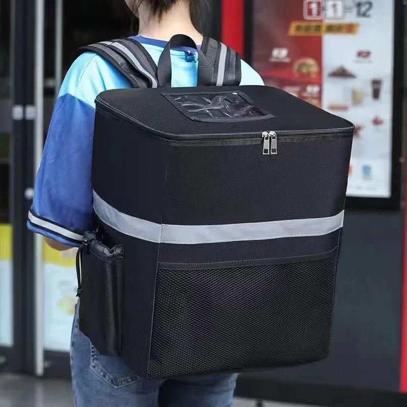 35L Camping Backpack Cooler Bag Black Duffel Bags - Tophatter Daily Deals