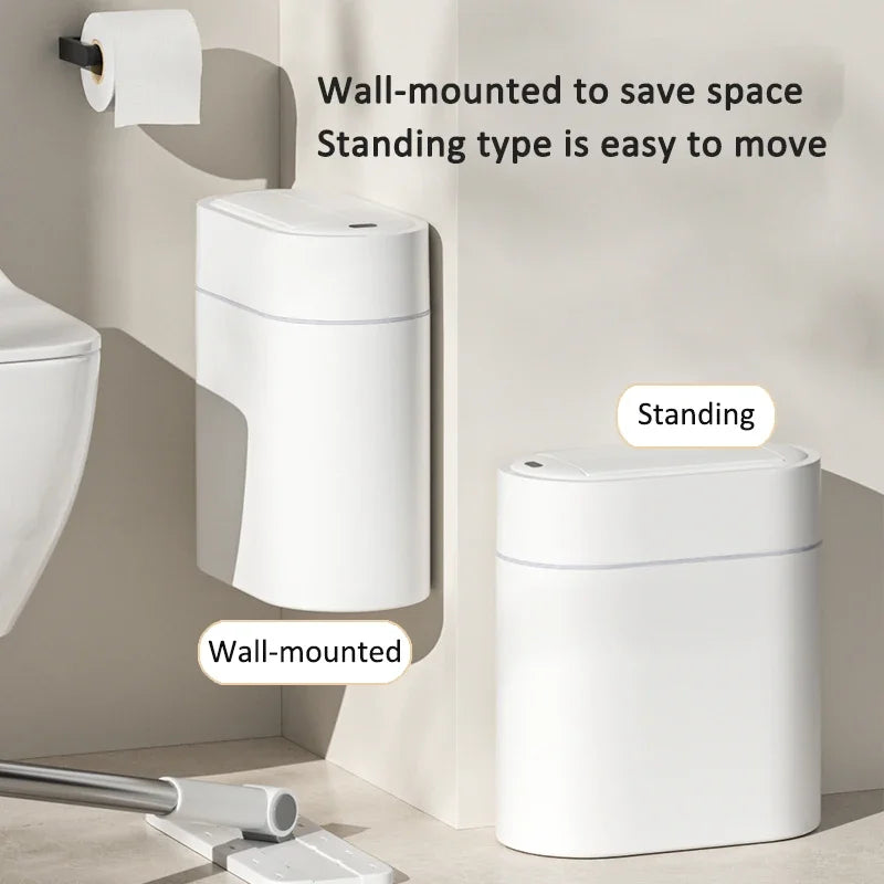 Smart Sensor 9L Automatic Bagging Kitchen Trash Can - Tophatter Daily Deals
