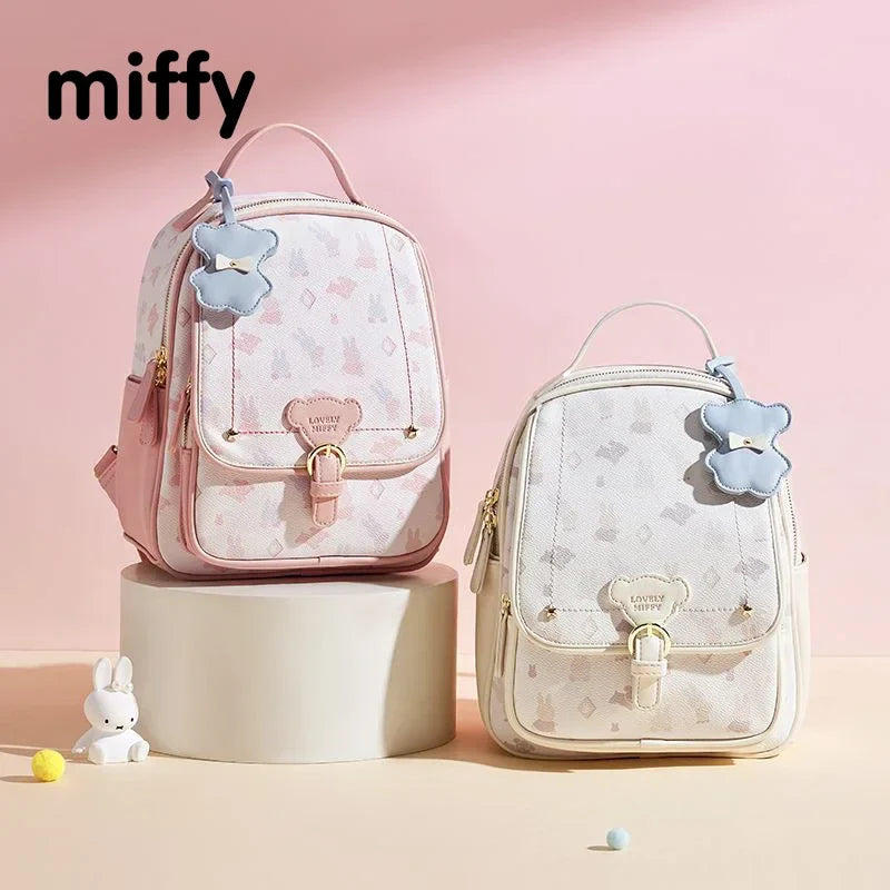 Miffy PU Leather Kawaii Backpack Animals - Tophatter Daily Deals