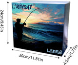 Fishing Advent Calendar 24-Day Christmas Countdown Kit - Tophatter Daily Deals