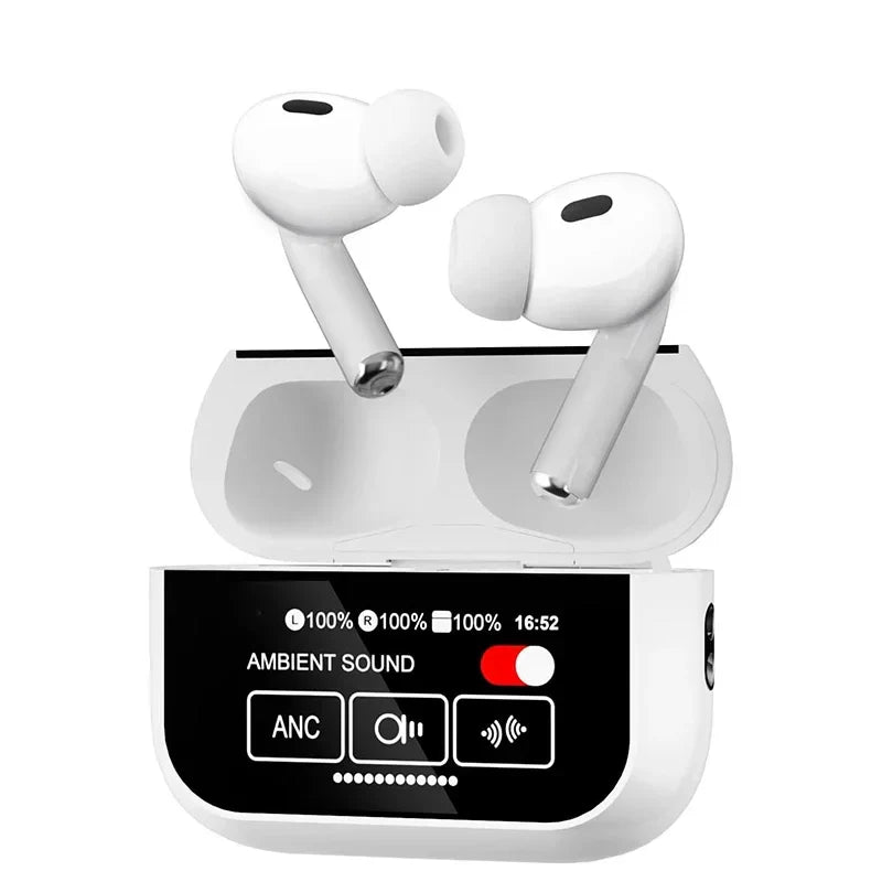 AI Translator Earbuds Offline 144 Languages 60H Case White - Tophatter Daily Deals