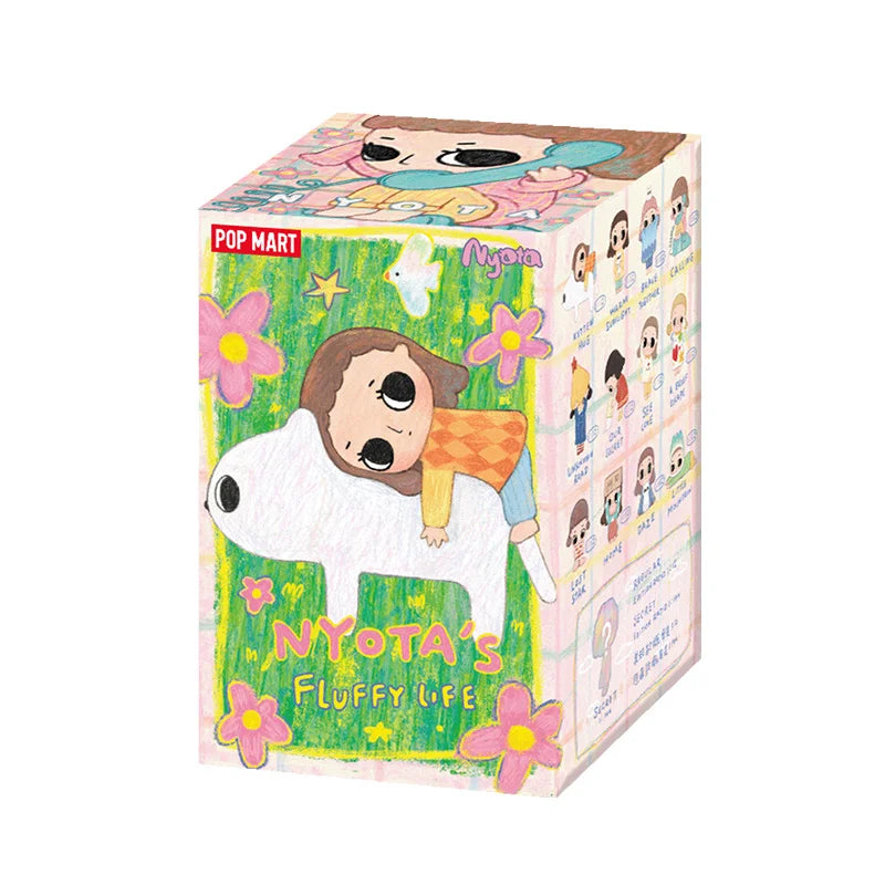 Genuine Pop Mart Nyota's Fluffy Life Series Blind Box Figure 1 Unopened Blind Box Animals - Tophatter Daily Deals