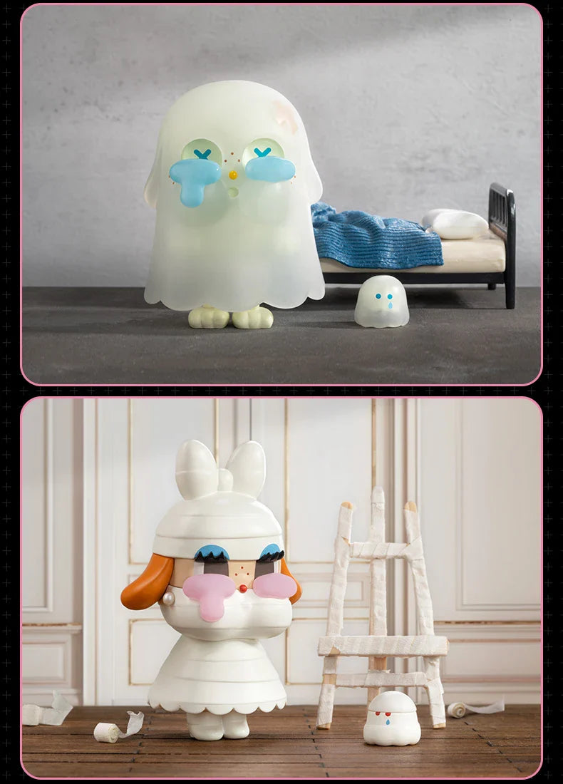 Genuine Pop Mart Crybaby Monster Tears Series Figurines Blind Box Animals - Tophatter Daily Deals
