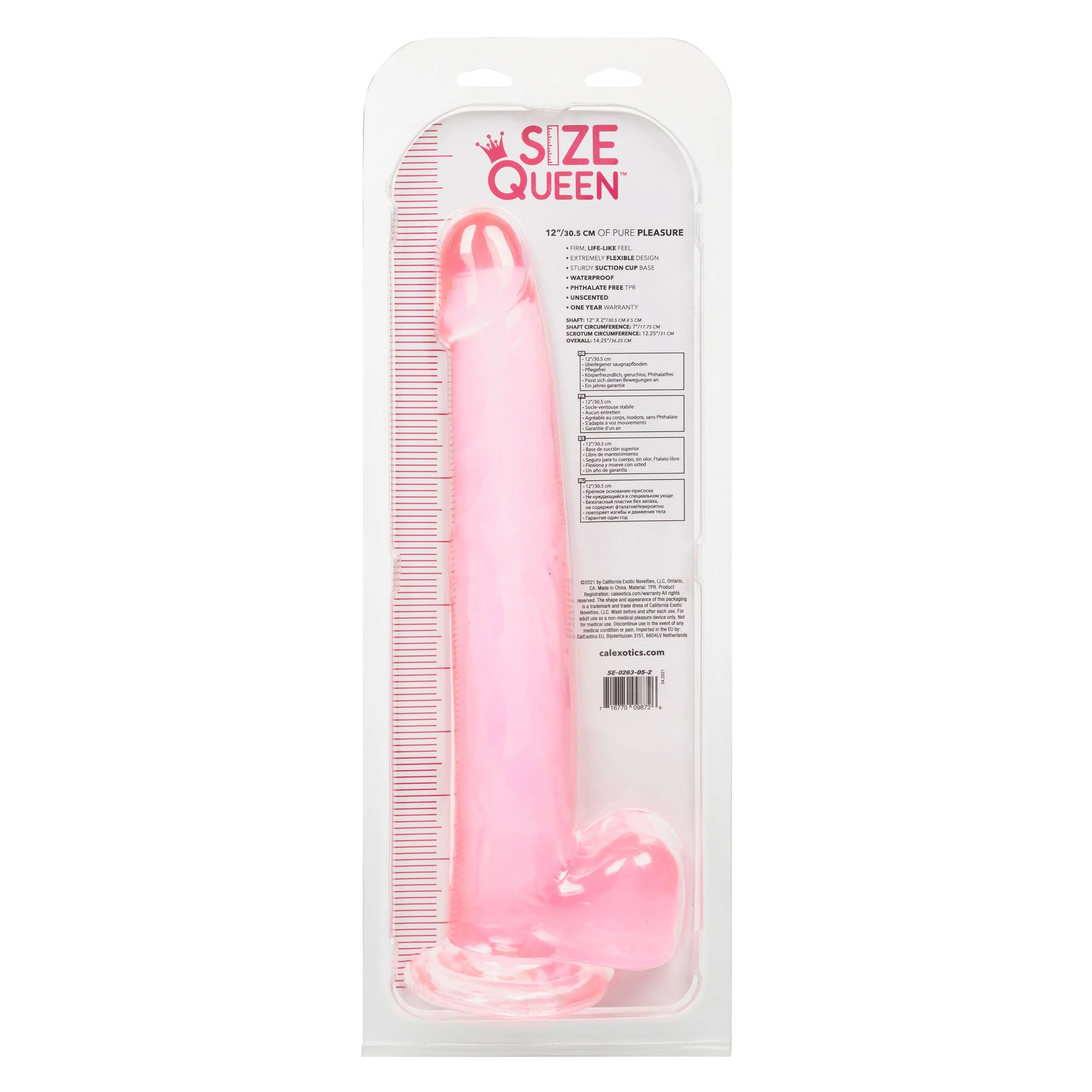 Size Queen 12 Inch Realistic Dildo – Firm 30.5 Cm Dildo > Dildos > Large Dildos - Tophatter Daily Deals
