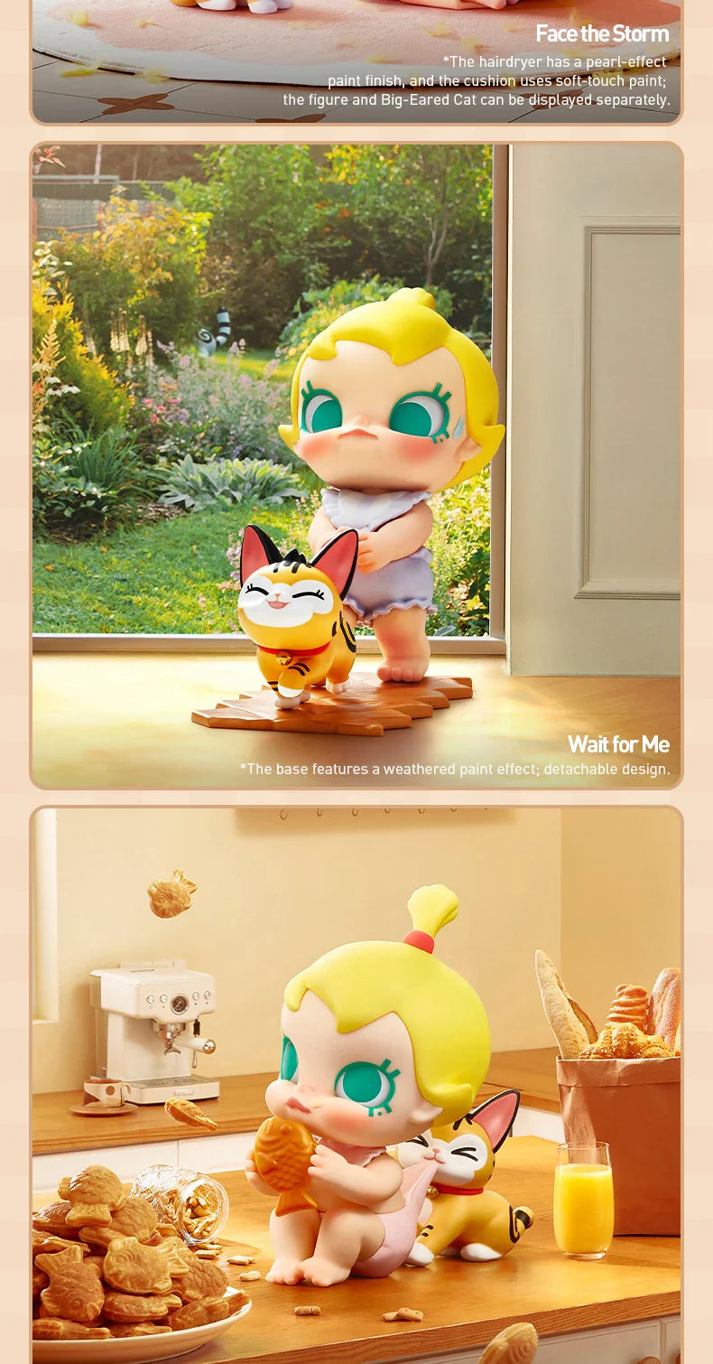 Genuine Pop Mart Baby Molly & Baby Tabby Series Blind Box Figures Animals - Tophatter Daily Deals